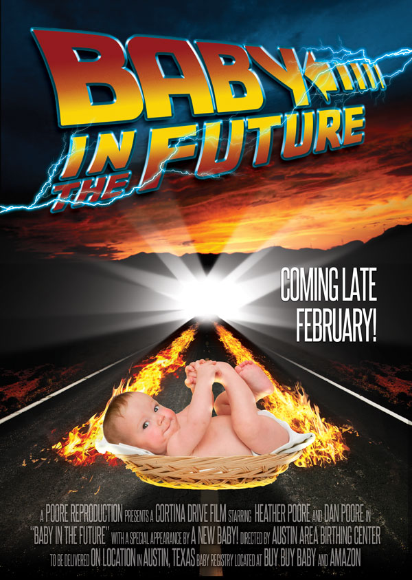 Baby in the Future - That Poore Baby Pregnancy Announcement