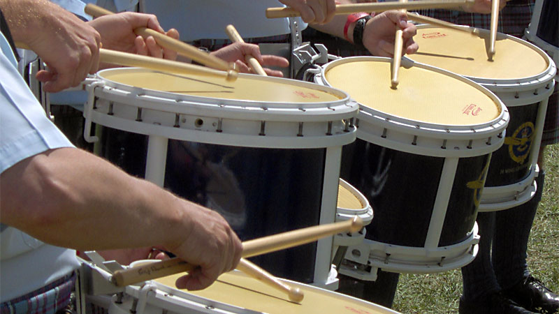 Drumming - Photo by Alistair Williams