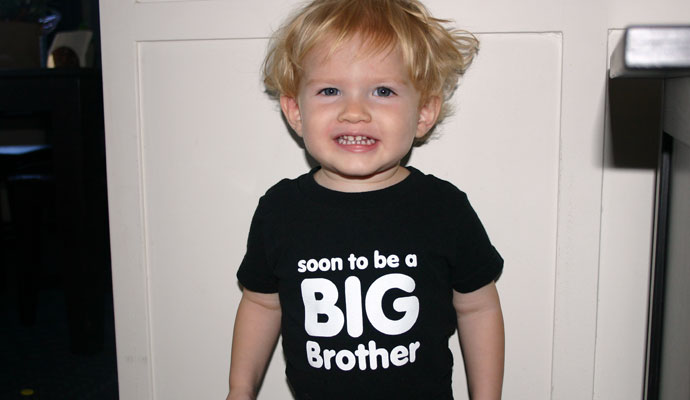That Poore Baby is going to be a big brother