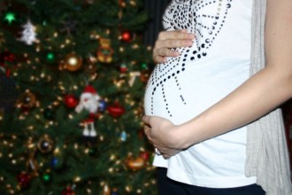 Pregnant at Christmas - That Poore Baby
