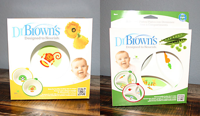 Dr. Brown's Feeding Bowls and Divided Plates