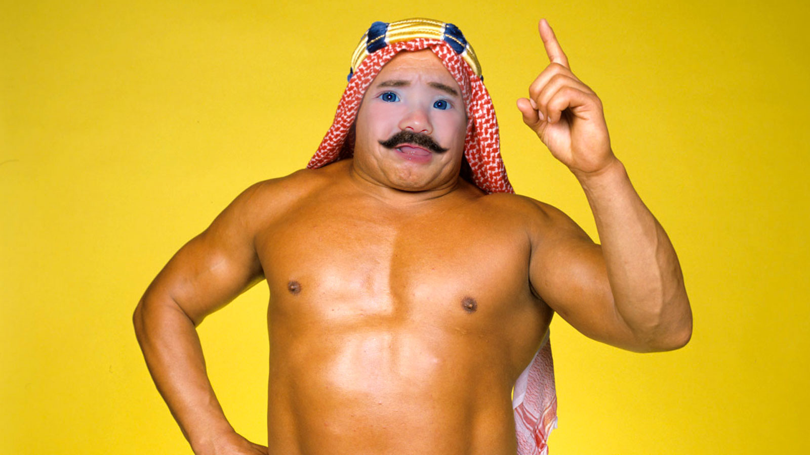 Popeye as The Iron Sheik