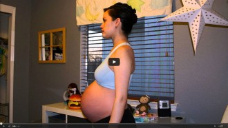 Pregnancy Time Lapse Video from That Poore Baby