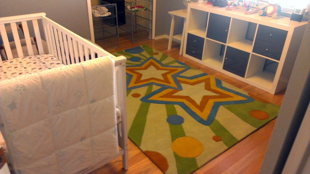 That Rug Really Tied the Room Together - That Poore Baby