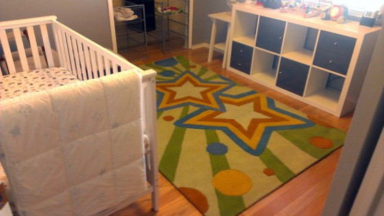 That Rug Really Tied the Room Together - That Poore Baby