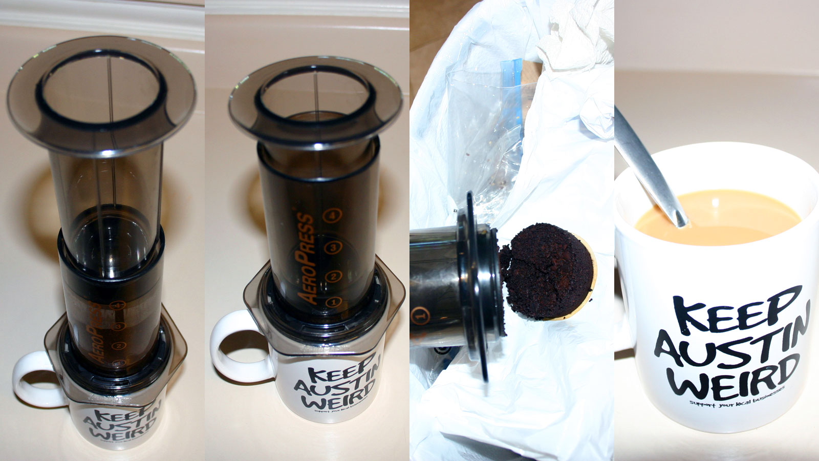 How to use an AeroPress Coffee and Espresso Maker